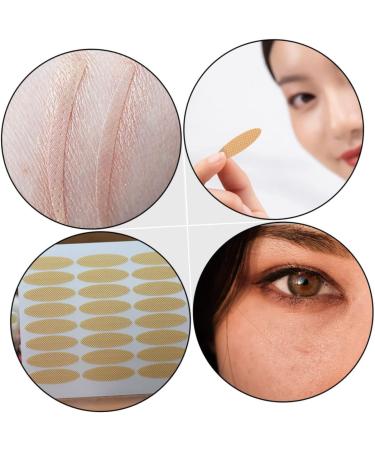 Angoily 40 Sheets Lace Double Eyelid Sticker Invisible Double Eyelid Sided Sticky Double Eyelid Decals Girl - Buy Online on GoSupps.com