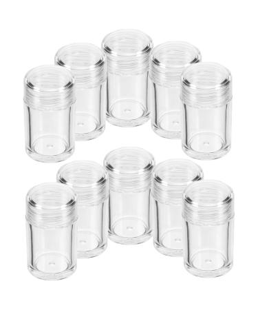 Didiseaon 12pcs Boxes Loose Cosmetic Powder Clear Containers Body Small with Holesml Cases Empty Sifter Net