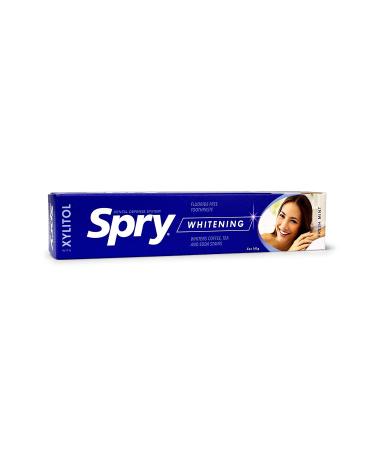 Spry All Natural Whitening Toothpaste - Fluoride Free, Anti-Plaque, Xylitol, Fresh Mint - 5 oz - Buy Online on GoSupps.com