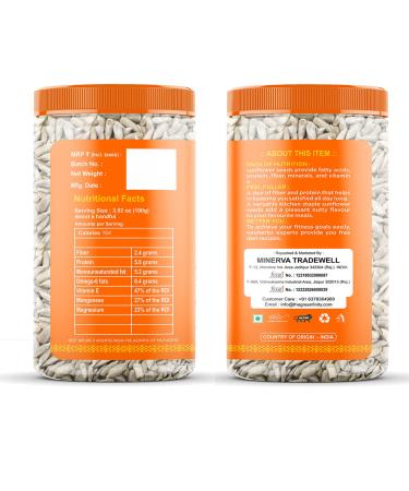 GreenFinity Graines de citrouille crue et de tournesol pour manger des aliments riches en prot ines et fibres pour booster l'immunit - Lot de 2 - 250 g (Lot de 2) - Buy Online on GoSupps.com