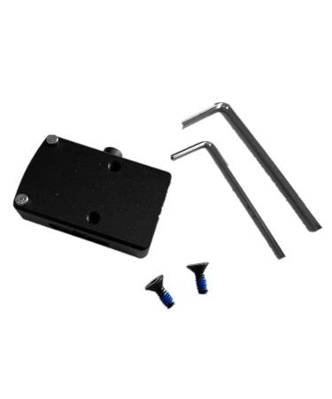 Ade Advanced Optics Picatinny Mounting Plate/Adapter/Mount - Compatible with Trijicon RMR, ADE Stingray, Holosun HS407C/HS507C/HS508T Red Dot Sight