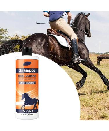 Arrovarp Horse shampoo mane and tail conditioner - 500ml Nourishing Mane and Tail Shampoo - Shower bath solution horse grooming supplies add - Buy Online on GoSupps.com