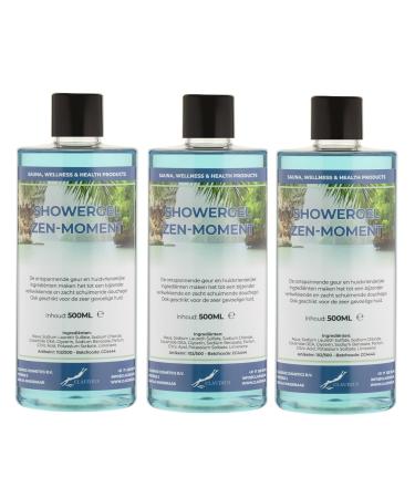 Claudius Shower Gel Zen Moment 500 ml set of 3 pieces Shower gel