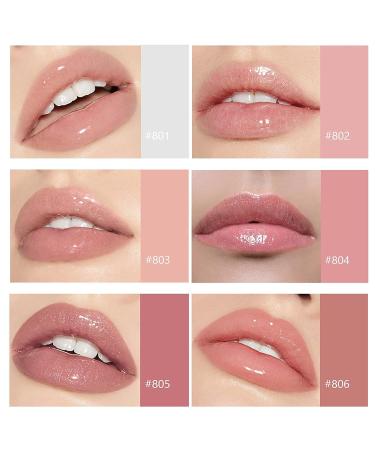 12-color Plumping Lip Gloss Clear | Lacquer Gloss with Glass Pearl Glaze | Moisturizing and Dense Formula | Bling Lipstick | One Size - Buy Online on GoSupps.com