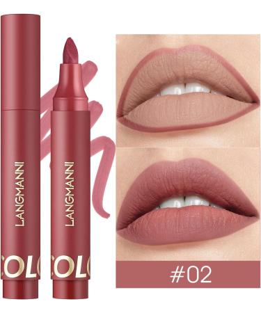 SOMGKINE Matte liquid lipstick water resistant liquid lipstick nude 01 - Buy Online on GoSupps.com