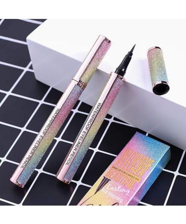 VASLON Professional Makeup Epic Ink Liner Waterproof Liquid Eyeliner Fill & Fluff Eyebrow Pomade Pencil Black Long-Lasting Super Slim Makeup Eyeliner Pen Gel - Buy Online on GoSupps.com