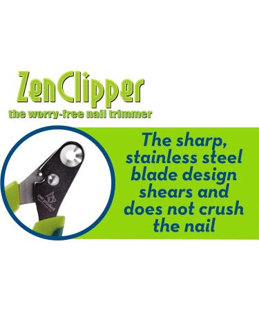 Zen Clipper - Revolutionary Coral Red Pet Nail Clipper for Safe & Easy Nail Trimming | 1.5mm Tip - Buy Online on GoSupps.com