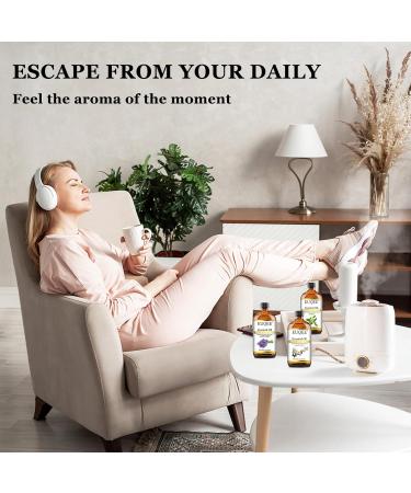 EUQEE Bergamot Essential Oil 118ml Pure Bergamot Oil Aromatherapy Oil Diffuser Oil Natural Essential Oils for Diffusers for Home Humidifier Relax Bergamot 118 ml (Pack of 1) - Buy Online on GoSupps.com