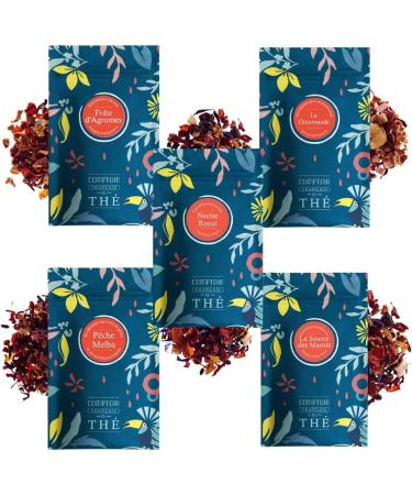 Assortiment de Th s Verts Fruit s et Infusions COMPTOIR FRAN AIS DU TH | 10x20g d guster chaud ou glac e Verts Fruit s/Infusions - Buy Online on GoSupps.com