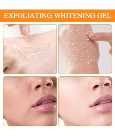 Orange Enzymes Exfoliating Scrub Gel | Deep Cleansing Facial & Body Peeling Gel | Moisturizing Skin Exfoliator (50g) - Shop Now - Buy Online on GoSupps.com