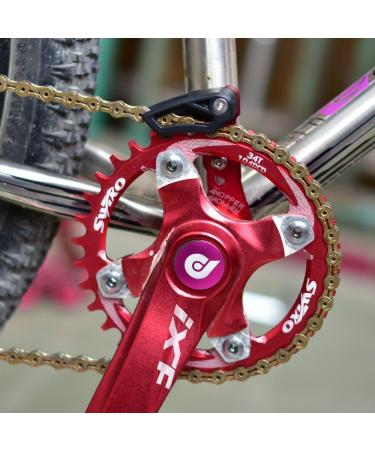 CYSKY MTB Chain Guide 30-40T | Direct Mount Chainring Guard for Road, Mountain, BMX Bikes | Alloy Aluminum | BB Mount - Buy Online on GoSupps.com
