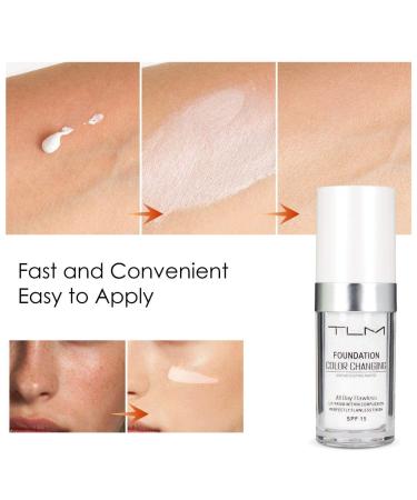 TLM Colour Changing Foundation - Full Coverage Liquid Concealer for Different Skin Tones - Great Gift Idea - Buy Online on GoSupps.com