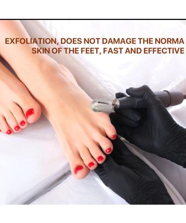 Pedicure Drill for Feet Stainless Steel Pedicure Foot Calluses Sanding Polishing Head Foot Nail Drill Bits Cuticle Bit for Nail Drill Cuticle Nail Drill Bit for Home Salon - Buy Online on GoSupps.com
