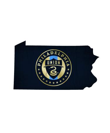 MLS Philadelphia Union Unisex Philadelphia Union Team Color Logo State Sign, Team Color, One Size