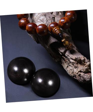 Anneomas 2-Piece Wooden Massage Tool Set | Handmade Handballs for Relaxation & Therapy | Reusable Wooden Massage Balls - Buy Online on GoSupps.com