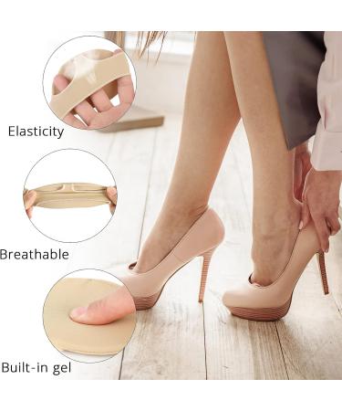 WLLHYF Metatarsal Pads - Soft Gel Forefoot Cushion for Pain Relief and Blisters Prevention - Non-Slip Fabric Sleeves for Men and Women - Buy Online on GoSupps.com