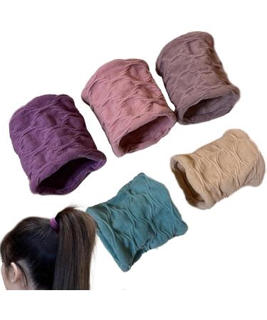 eizliyorum Elastic Bands for Hair | Hair Bands Wide Hairties | No Damage Rubber Bands Hair Accessories Ponytail Holders Hair Elastic Bands Pony Tails Hair Ties - Buy Online on GoSupps.com
