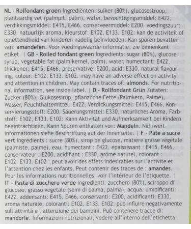 FunCakes Fondant - Lime Green (250g) for Cake Decorating | High-Quality Edible Paste | International Shipping Available - Buy Online on GoSupps.com