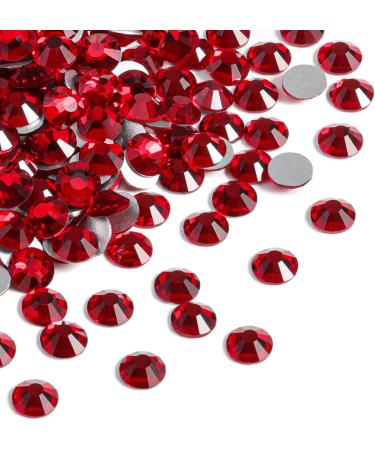 Beadsland 1440 Flat Back Dark Red Rhinestones for Nails - SS10 Nail Crystals - Perfect Crafting Supplies - Buy Online on GoSupps.com