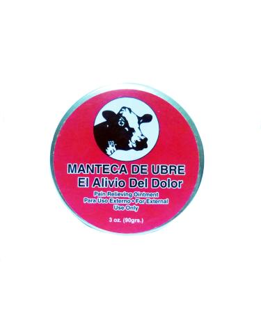 sel-an Manteca De Ubre Vaquita Pain Relieving Ointment Muscle Pain Udder Balm 3oz CAN