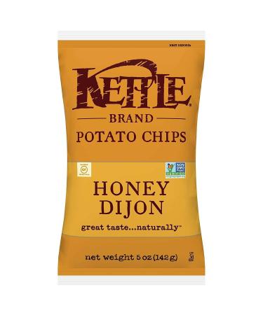 Kettle Foods Potato Chips Honey Dijon 5 oz (141 g)