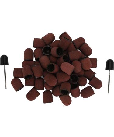120# Grit Nail Art Sanding Caps Manicure Polishing Grinding Bands Nail Drill Bits Set with Shaft Sanding the Sanding Strip Is Designed with Durabl Tremendous Fabric Sanding Bits Fa - Buy Online on GoSupps.com