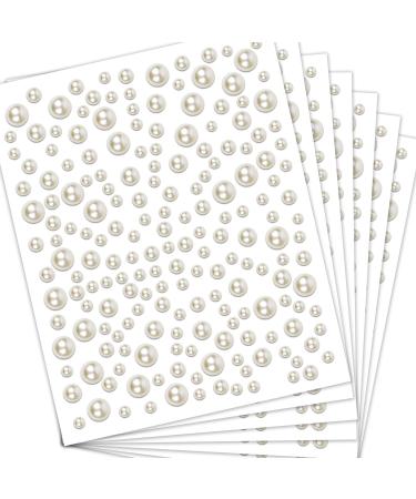  Creatrill 1920 Pcs Flatback Pearls for Crafts, Face