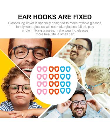 Buy Homsfou Heart Shape Slipproof Ear Clips for Women - Silicone Glasses Bands & Holders - Buy Online on GoSupps.com