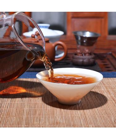 Pu 'er Tea Cake Collection Pu 'er Cooked Tea Cake Tea Yunnan Tea China Characteristic Tea 357g - Buy Online on GoSupps.com