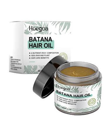 Veganic Batana Oil for Hair Growth Natural Batana Oil Repairs Damaged Hair Prevent Hair Loss Eliminates Split Ends & Increases Shine for Men & Women 120g