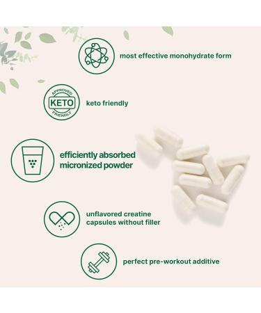 Micro Ingredients Hydration Electrolyte Powder & Creatine Monohydrate Capsules | 2 Pack Bundle | High Potassium 1 000mg + Lemon Raspberry Flavor | Micronized Creatine Pills + Easily Absorbed - Buy Online on GoSupps.com