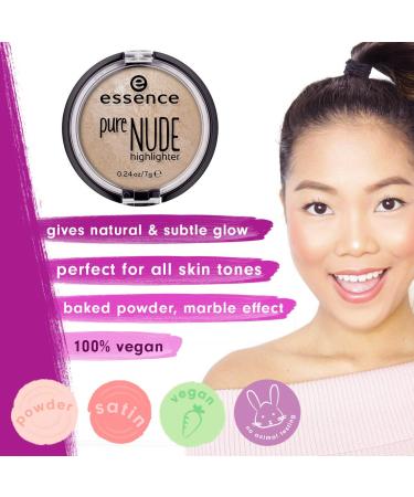 Essence Pure Nude Highlighter 10 Be My Highlight - Natural Vegan Glow - Buy Online on GoSupps.com
