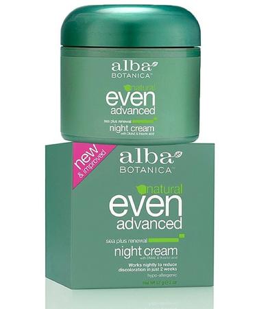 Alba Botanica Natural Even Advanced Sea Plus Renewal Night Cream 2 fl oz
