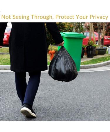 AuPHX 2.6 Gallon Biodegradable Trash Bags 100 Counts Kitchen Eco Friendly Garbage Bags Small Extra Thickening Trash Bags for Office Bathroom Kitchen Waste Home Yard Bins black - Buy Online on GoSupps.com