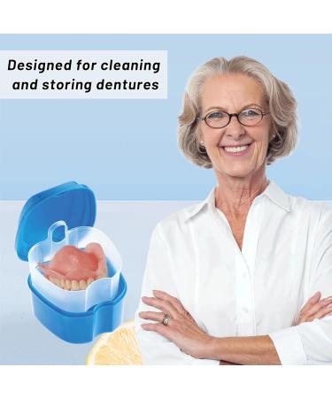 1PCS Denture Box with Brush - Ideal Storage Solution for Dentures & Braces - International Shipping Available - Buy Online on GoSupps.com