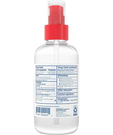Band-Aid Pain Relieving Antiseptic Cleansing Spray with Pramoxine HCl - 8 fl. Oz - Buy Online on GoSupps.com