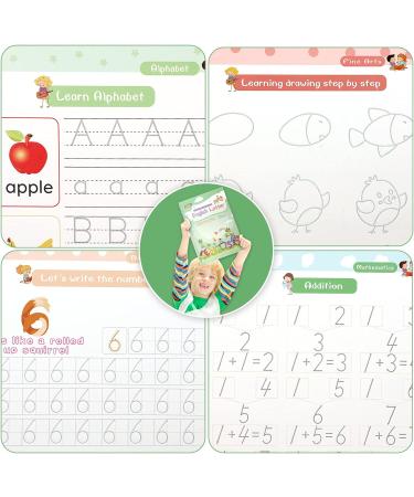 Magic Ink CopyBooks for Kids - Reusable Handwriting Workbooks | 13-Piece Set for Preschools - Improve Writing Skills - Buy Online on GoSupps.com
