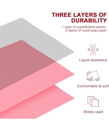 Buy Healifty Disposable Waterproof Bibs for Dentist Clinic - Pink 110-120pcs | International Shipping Available - Buy Online on GoSupps.com