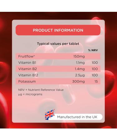 Healthspan Circulease with 150mg of Fruitflow (1 month supply) | Natural support for a healthy blood flow & cardiac function | Maintain Blood Pressure & support normal red blood cell formation | Vegan - Buy Online on GoSupps.com