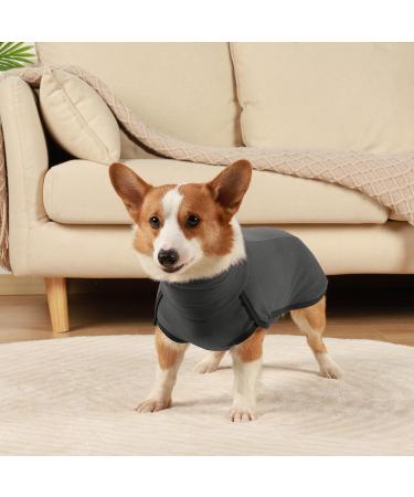 Hjyokuso Dog Fleece Vest Sweater for Large Black Dogs - Warm & Lightweight Winter Coat for Cold Weather - Puppy Clothes Jacket - Buy Online on GoSupps.com