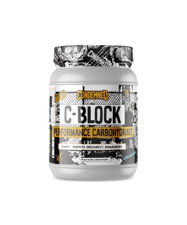 CONDEMNED Labz C-Block Performance Carbohydrate Powder | 25g Carb10 Highly Branched Cluster Dextrin | Rapid Digestion | Boost Stamina & Recovery | 36 Servings (Unflavored)