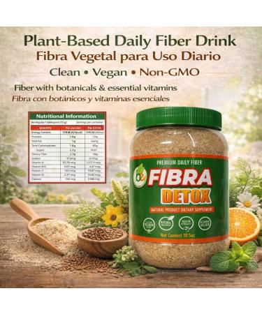 BE Fiber Supplement Powder 10.5 oz Drink Mix Plant-Based W/Maguey Seaweed & Cocoa Supports Digestive Regularity & Gut Wellness Vegan & Non-GMO Fortified w/Vitamins A B12 C & D Detox by BexpertsUSA - Buy Online on GoSupps.com