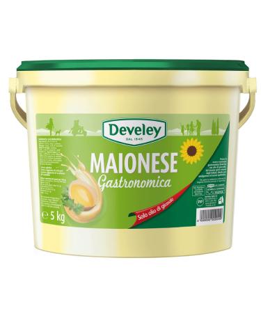 Develey Salsa Maionese Develey Champagne Bucket 5 kg Food Service Glutin-Free