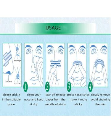 Anti Snoring Nasal Strips Medium - 100 Count - Better Breathe Nasal Pads for Good Sleeping - Buy Online on GoSupps.com