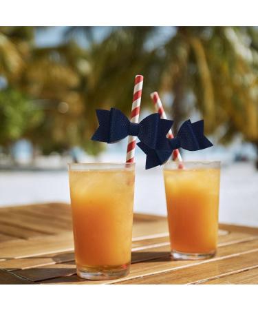 Straw s - Bow Cupcake | Reusable Straw Pendants Exquisite Straw Decorations Good Gift for Party Favor Supplies Naixue - Buy Online on GoSupps.com