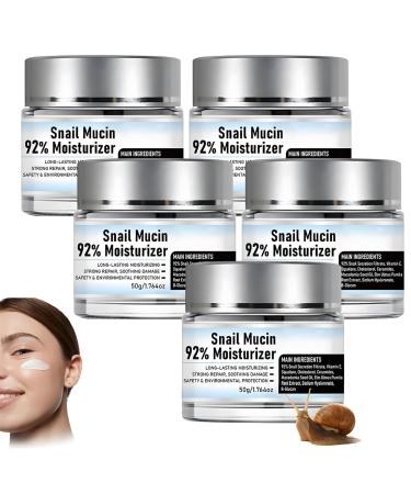 Snail Secretion Filtrate Nourishing Cream Moisturizer Face Cream Snail Mucin Snail Mucin 92% Moisturizer Daily Face Gel Cream Crema Baba de Caracol Original (5)