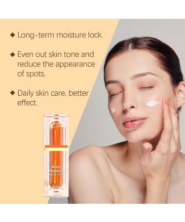 Vitamin C Whitening Cream with 5 vitamins instant glow & hydrating facial cream longlasting moisture care firms the skin and reduces fine lines 1 - Buy Online on GoSupps.com
