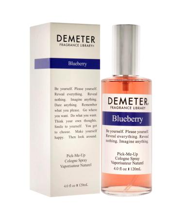Demeter Blueberry Cologne Spray for Women 4 Ounce Fruity 4 Fl Oz (Pack of 1) - Buy Online on GoSupps.com