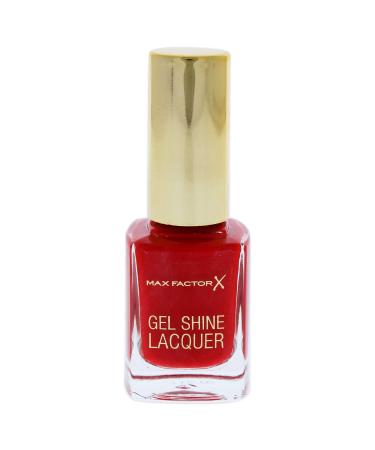 Max Factor Gel Shine Lacquer Nail Polish 11 ml 25 Patent Poppy