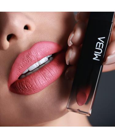 MUBA COSMETICS Liquid Lipstick - Long Lasting & Waterproof Lip Makeup - High-Pigment Formula - Perfect Beauty Gift - Buy Online on GoSupps.com